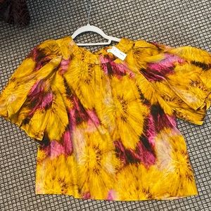 Marie Oliver tye dye top